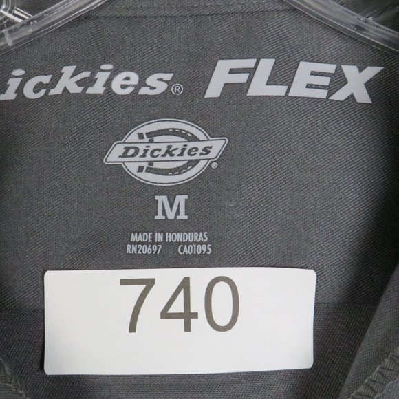 Dickies* Men's Short Sleeve Button Down Double Chest Pocket Shirt~ Size Medium - Picture 5 of 13